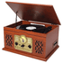 Victor State 7-in-1 Wood Music Center Mahogany - Refurbished Jupiter Gear Home
