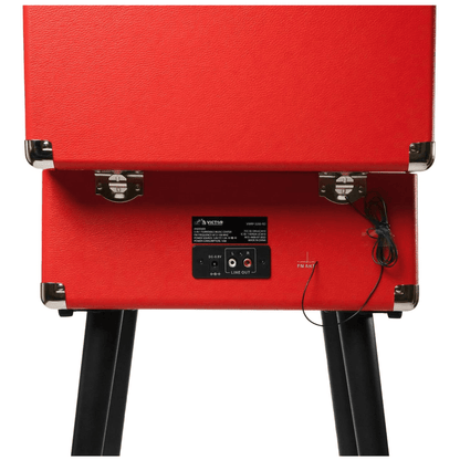 Victor Andover 5-in-1 Music Center Red - Refurbished Jupiter Gear Home