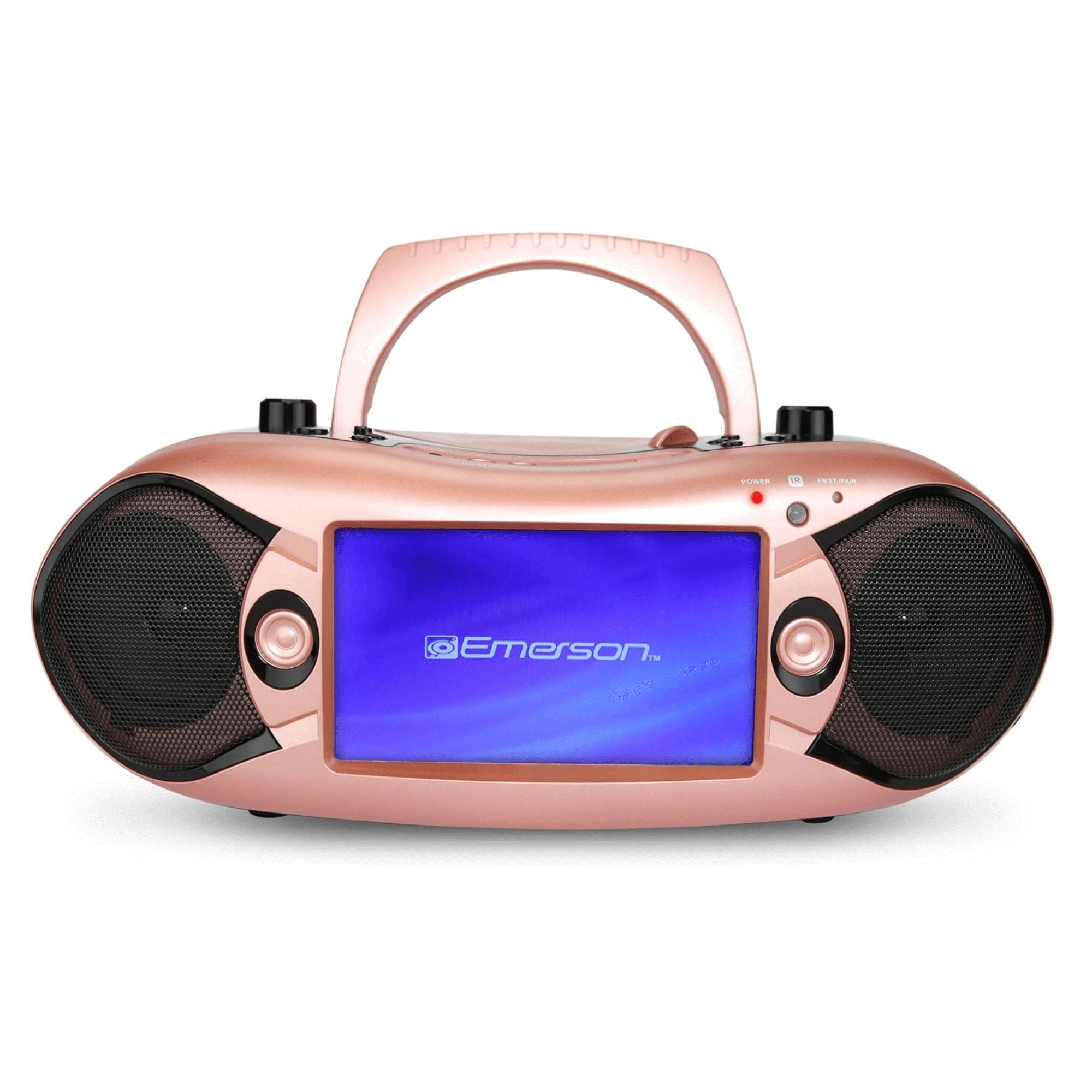 Emerson 7" Bluetooth DVD Boombox w AMFM Radio, Stereo Speakers &amp; Multi-Media Jupiter Gear Home