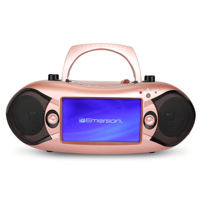 Emerson 7" Bluetooth DVD Boombox w AMFM Radio, Stereo Speakers &amp; Multi-Media Jupiter Gear Home