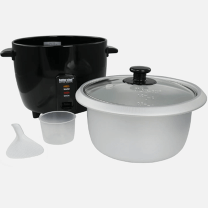 Better Chef 8-Cup - 16-Cup Cooked - Rice Cooker with Measuring Cup and Paddle Jupiter Gear Home