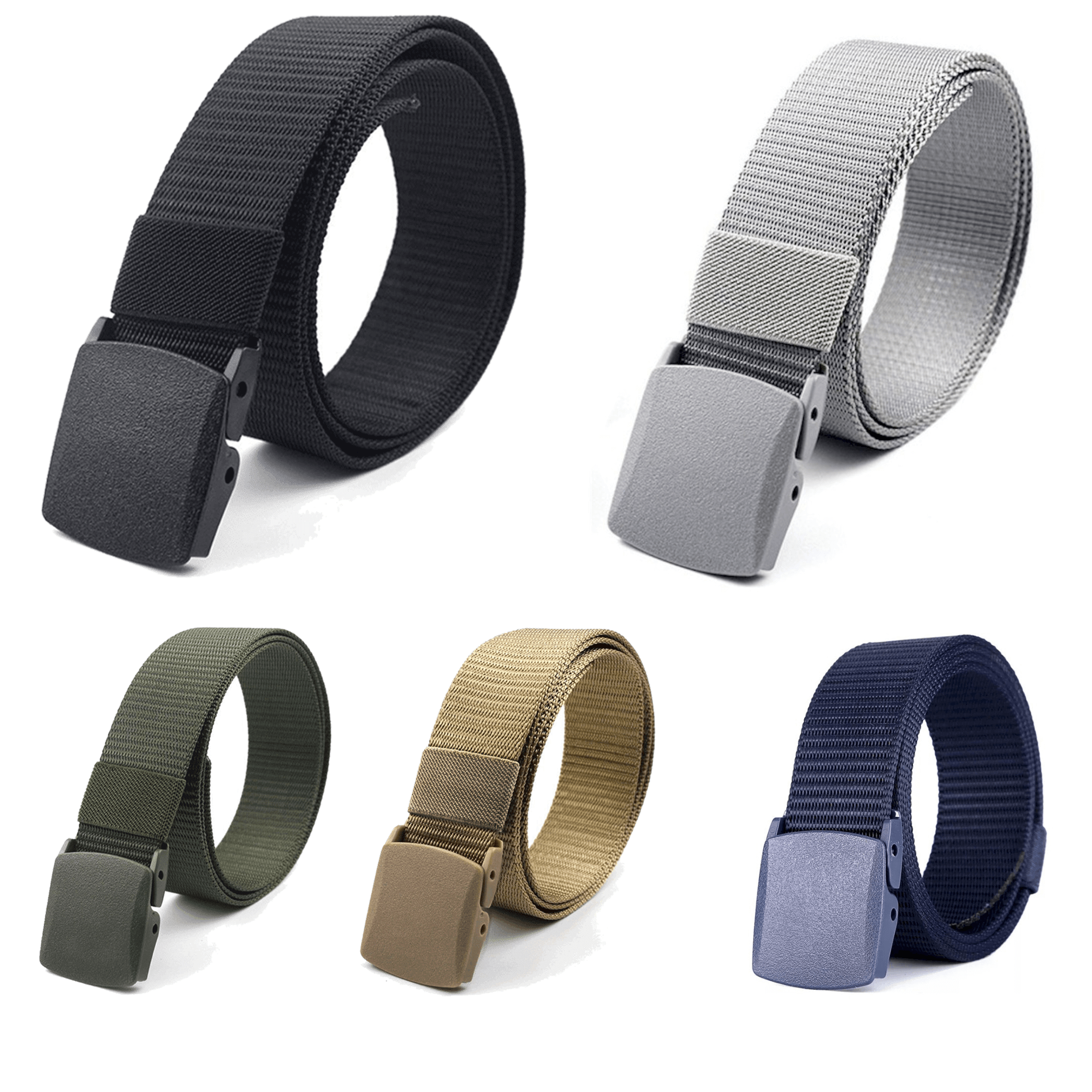 XGear Tactical Adjustable Nylon Belt with Plastic Buckle Jupiter Gear Home