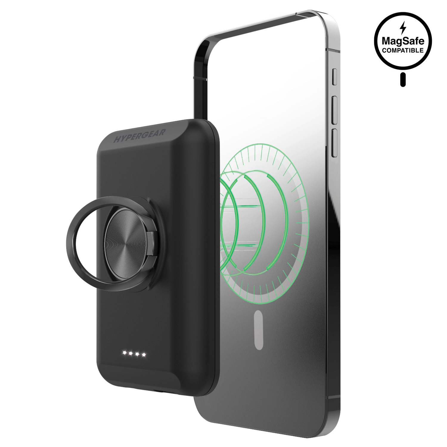 HyperGear 5000mAh Magnetic Wireless Power Bank Jupiter Gear Home