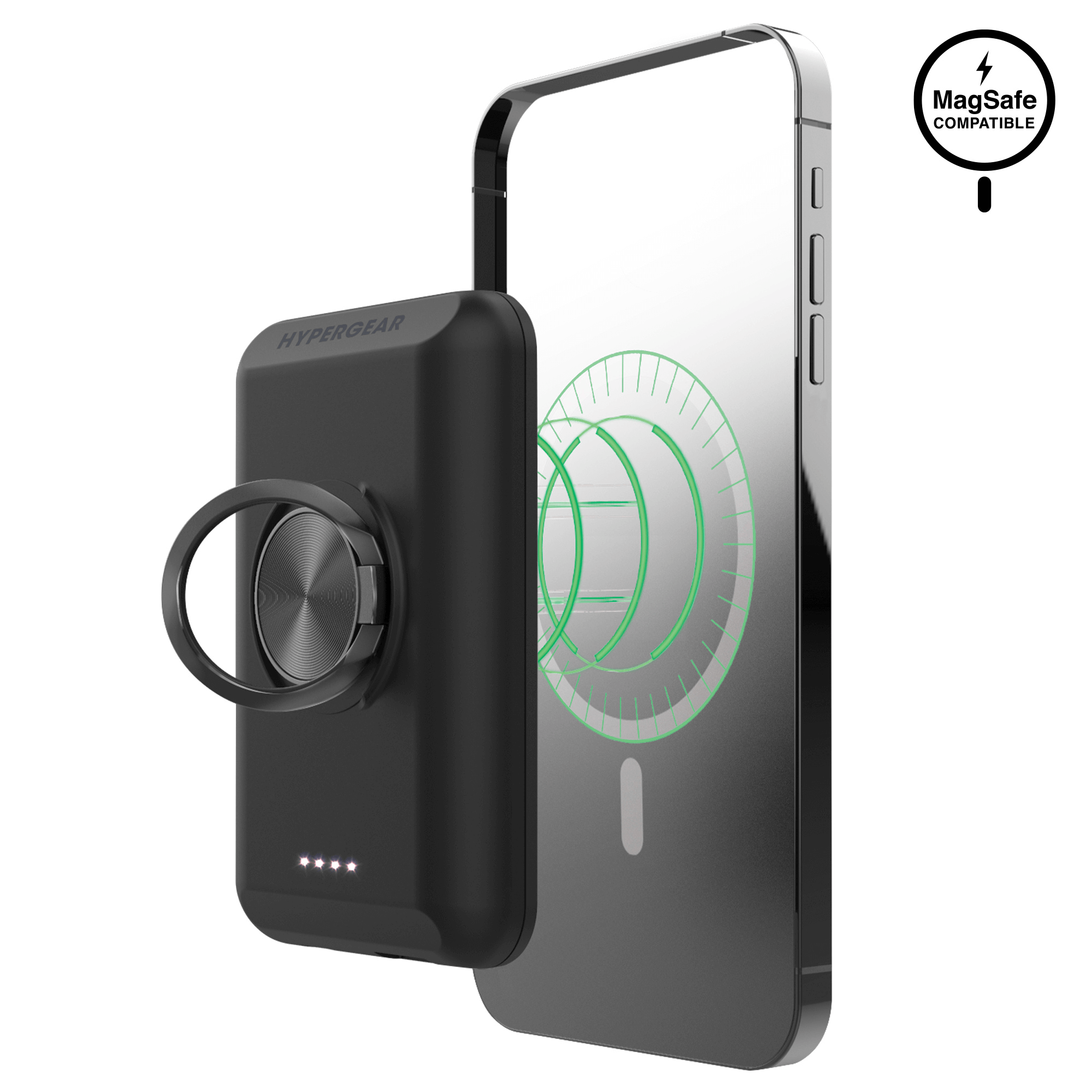 HyperGear 5000mAh Magnetic Wireless Power Bank Jupiter Gear Home