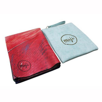 Maji Sports Suede &amp; Natural Rubber Travel Yoga Mat Jupiter Gear Home