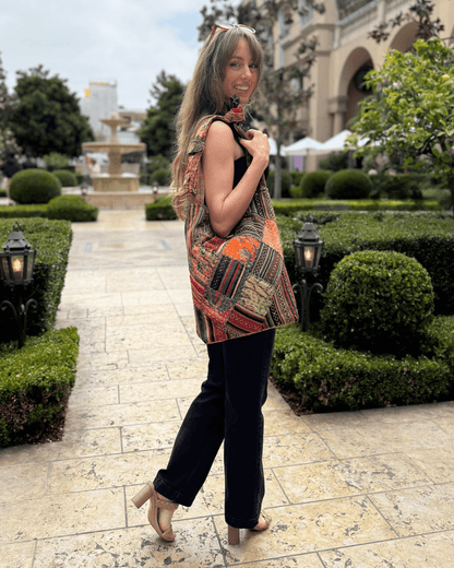 Kathmandu Collection Quilted Patchwork Hobo Bag Jupiter Gear Home