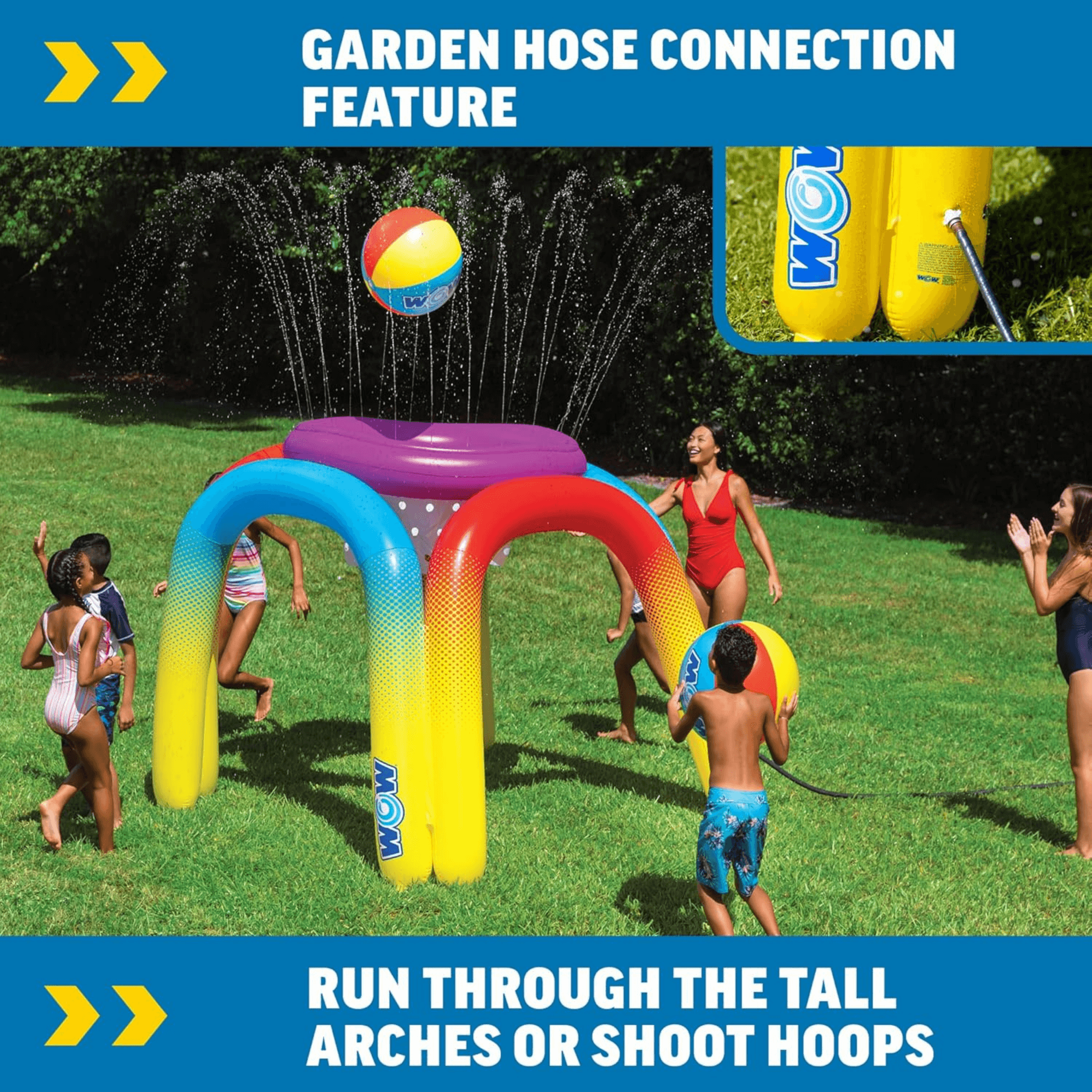 WOW Watersports Giant Jam 6ft Sprinkler Game Jupiter Gear Home