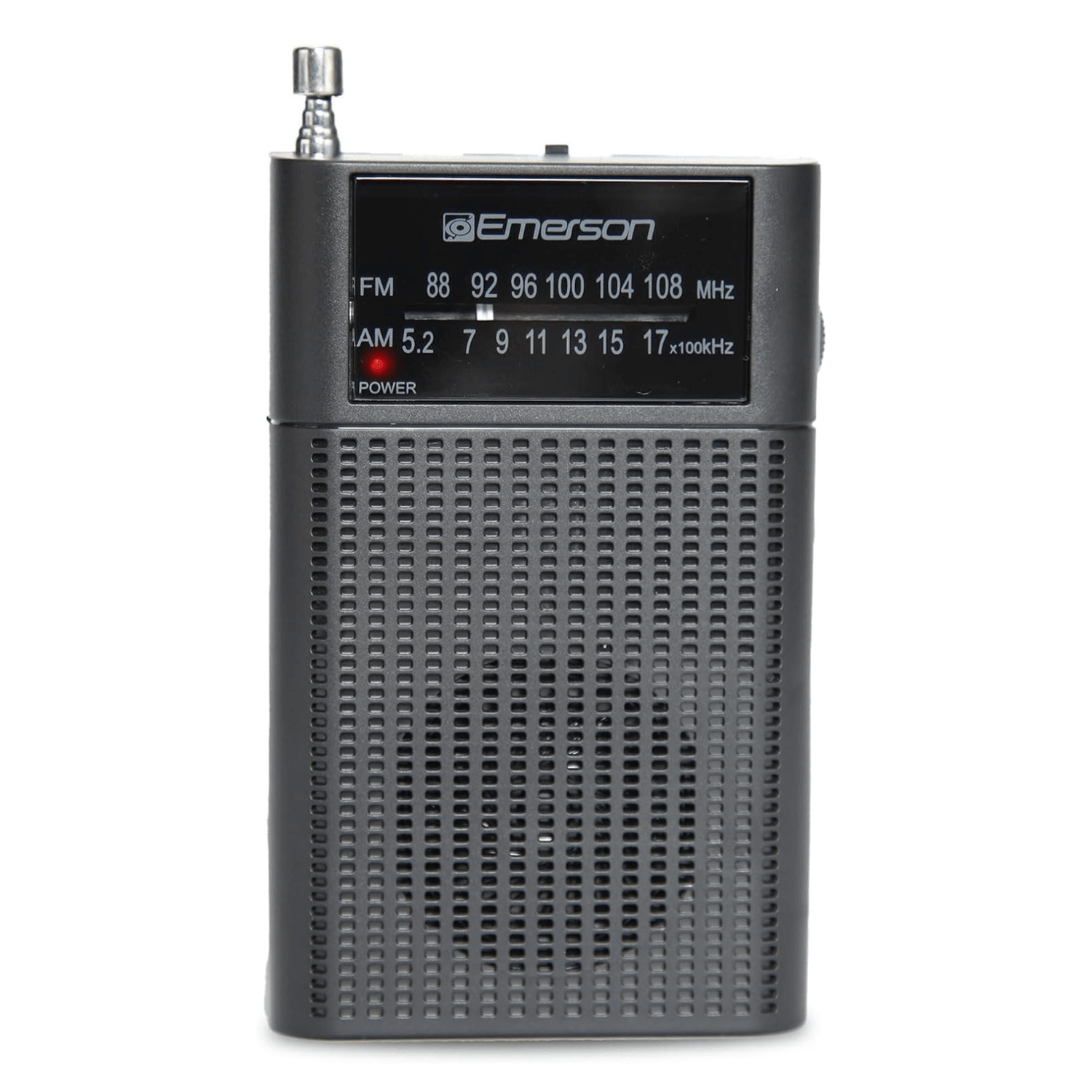 Emerson Portable AMFM Radio with Built-In Speaker and Easy Removable Belt Clip Jupiter Gear Home