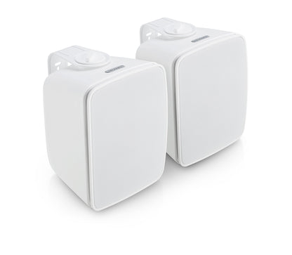 SoundPro Dual Bluetooth Weatherproof Indoor &amp; Outdoor Wall-Mount Loudspeakers Jupiter Gear Home