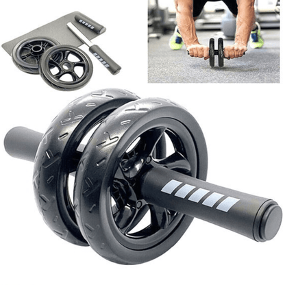 JupiterGear Ab Roller Wheel with Kneeling Pad for Abdominal and Core Strength Training for Men and Women Jupiter Gear Home