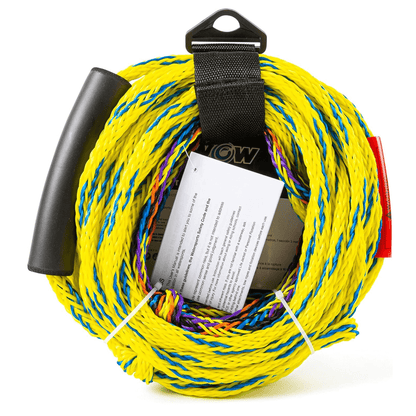 WOW Watersports 60ft 2-Rider 2K Tow Rope with 2 Sections Jupiter Gear Home
