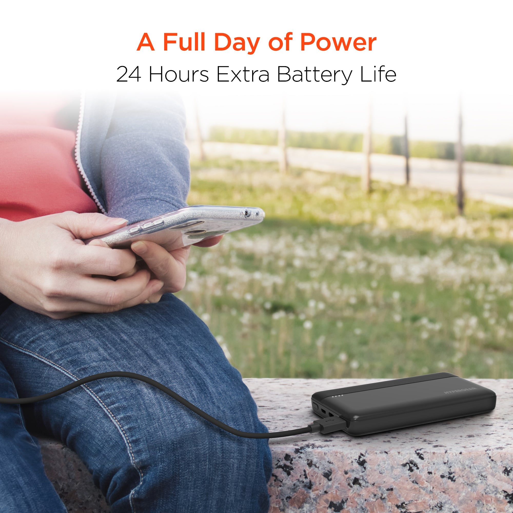 HyperGear 10000mAh 20W PD + USB Power Bank Jupiter Gear Home