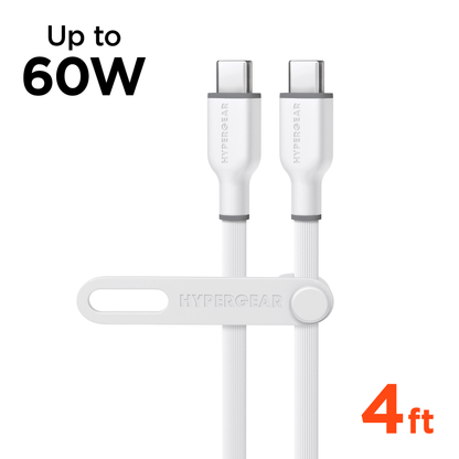 HyperGear Flexi PRO USB-C to USB-C Cable 4ft Jupiter Gear Home