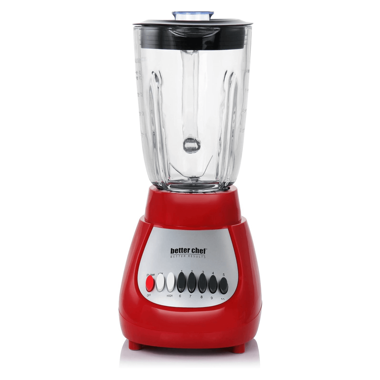 Better Chef Classic 10-Speed 5-Cup Glass Jar Blender Jupiter Gear Home