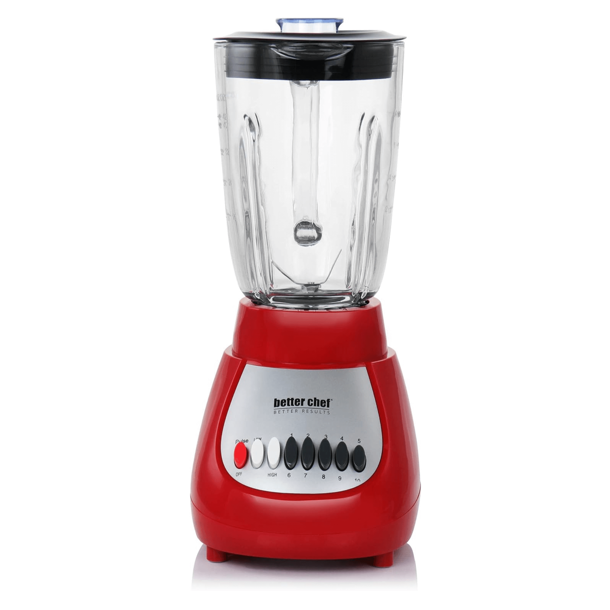 Better Chef Classic 10-Speed 5-Cup Glass Jar Blender Jupiter Gear Home