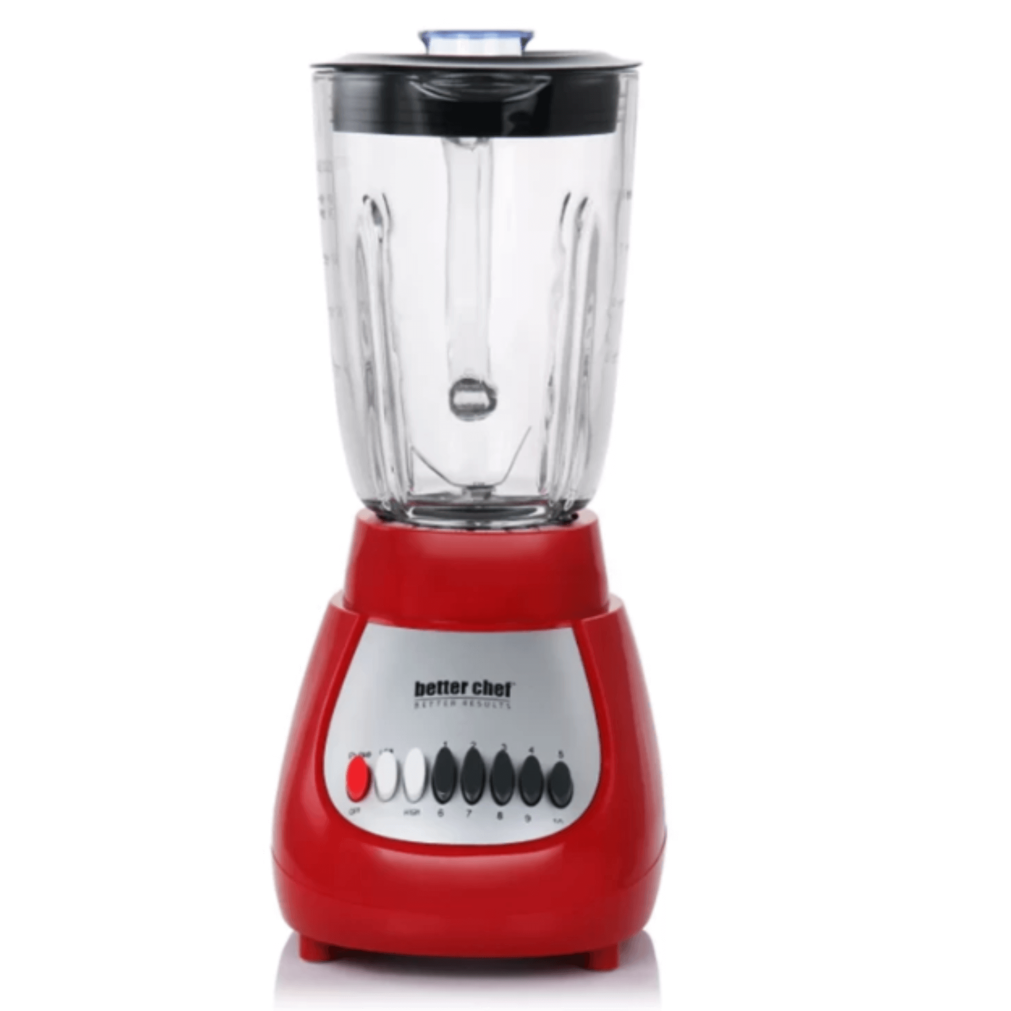 Better Chef Classic 10-Speed 6-Cup Plastic Jar Blender Jupiter Gear Home