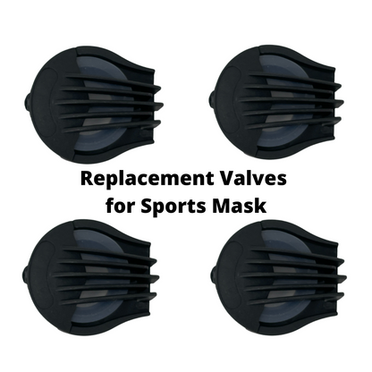 JupiterGear Replacement Discharge Valves for Sports Mask - Set of 4 Jupiter Gear Home