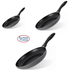 Alpine Cuisine Non-Stick 3-Piece Aluminum Fry Pan Set Jupiter Gear Home