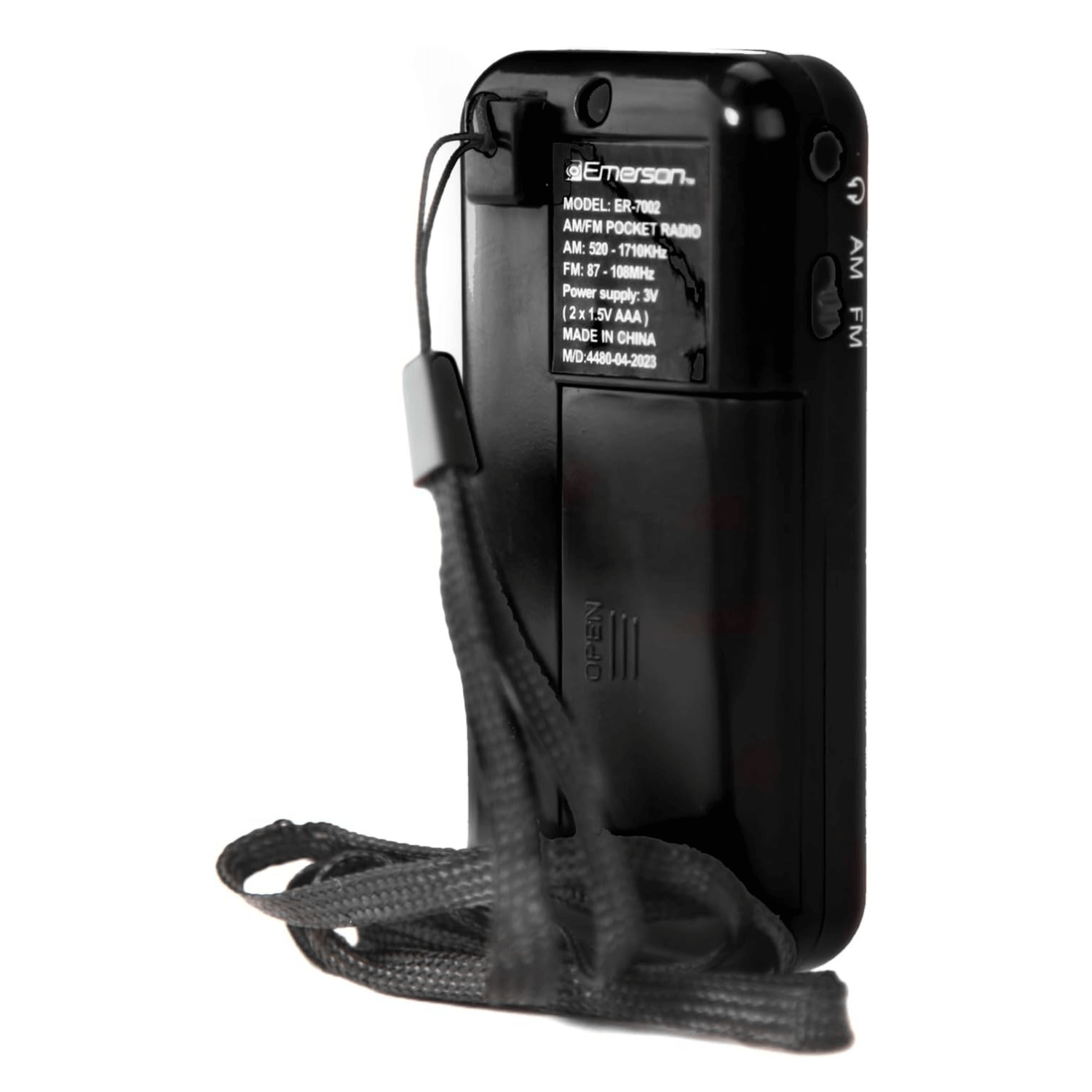 Emerson Portable AMFM Radio with Earbuds and Wide Frequency Range of Stations Jupiter Gear Home