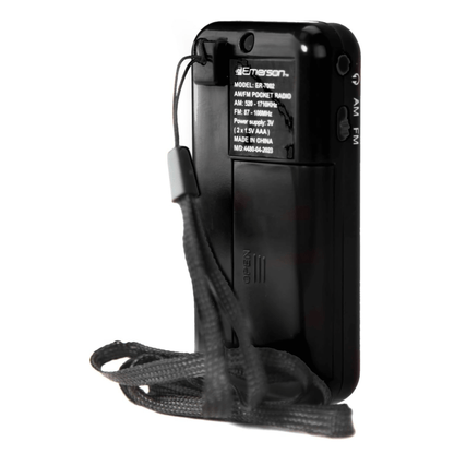Emerson Portable AMFM Radio with Earbuds and Wide Frequency Range of Stations Jupiter Gear Home