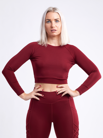 JupiterGear Long-Sleeve Crop Top Jupiter Gear Home