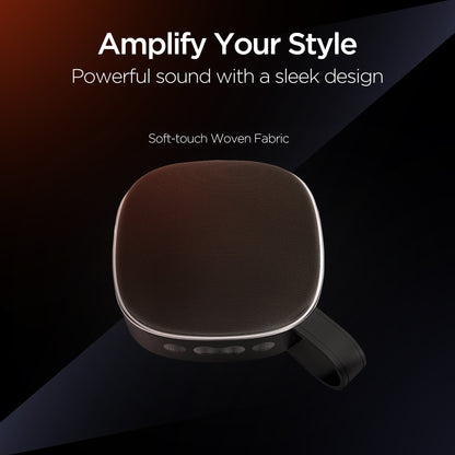 HyperGear Fabrix Mini Wireless Speaker for Easy Pairing w Built-In Mic Jupiter Gear Home
