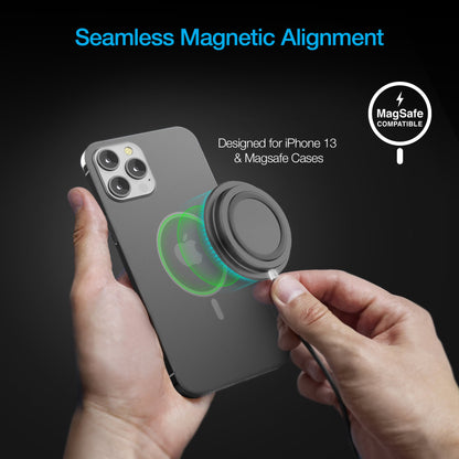 Naztech Alloy Magnetic 15W Wireless Fast Charger Jupiter Gear Home
