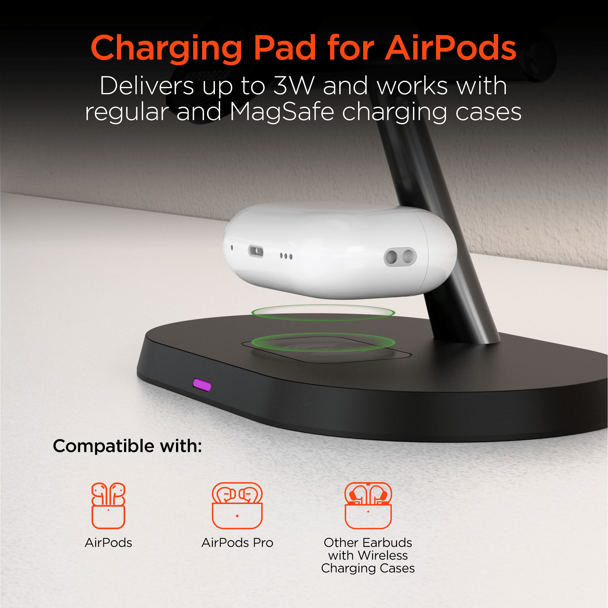 HyperGear MaxCharge Pro 3-in-1 Magsafe Charging Stand Jupiter Gear Home