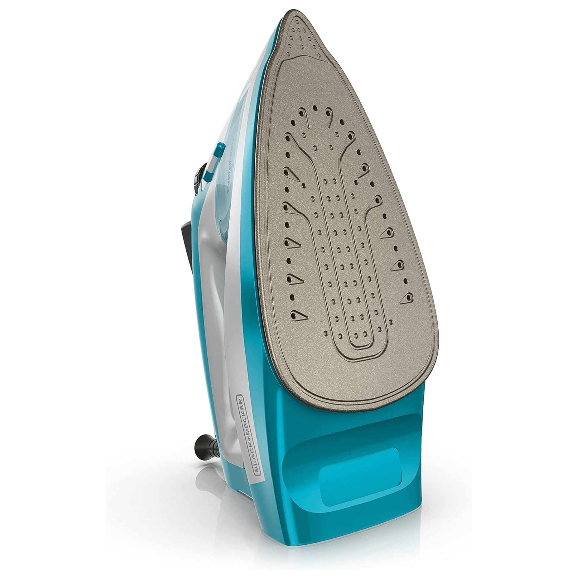 Black &amp; Decker Mid-Size One-Step Garment Steam Iron w Stainless Nonstick Soleplate Jupiter Gear Home