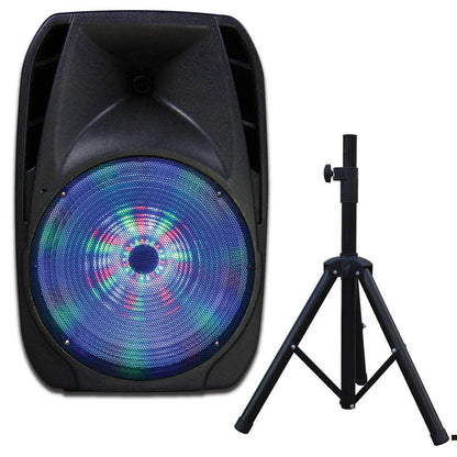 Supersonic 15" Professional Bluetooth Speaker with Tripod Stand (IQ-4415DJBT) Jupiter Gear Home