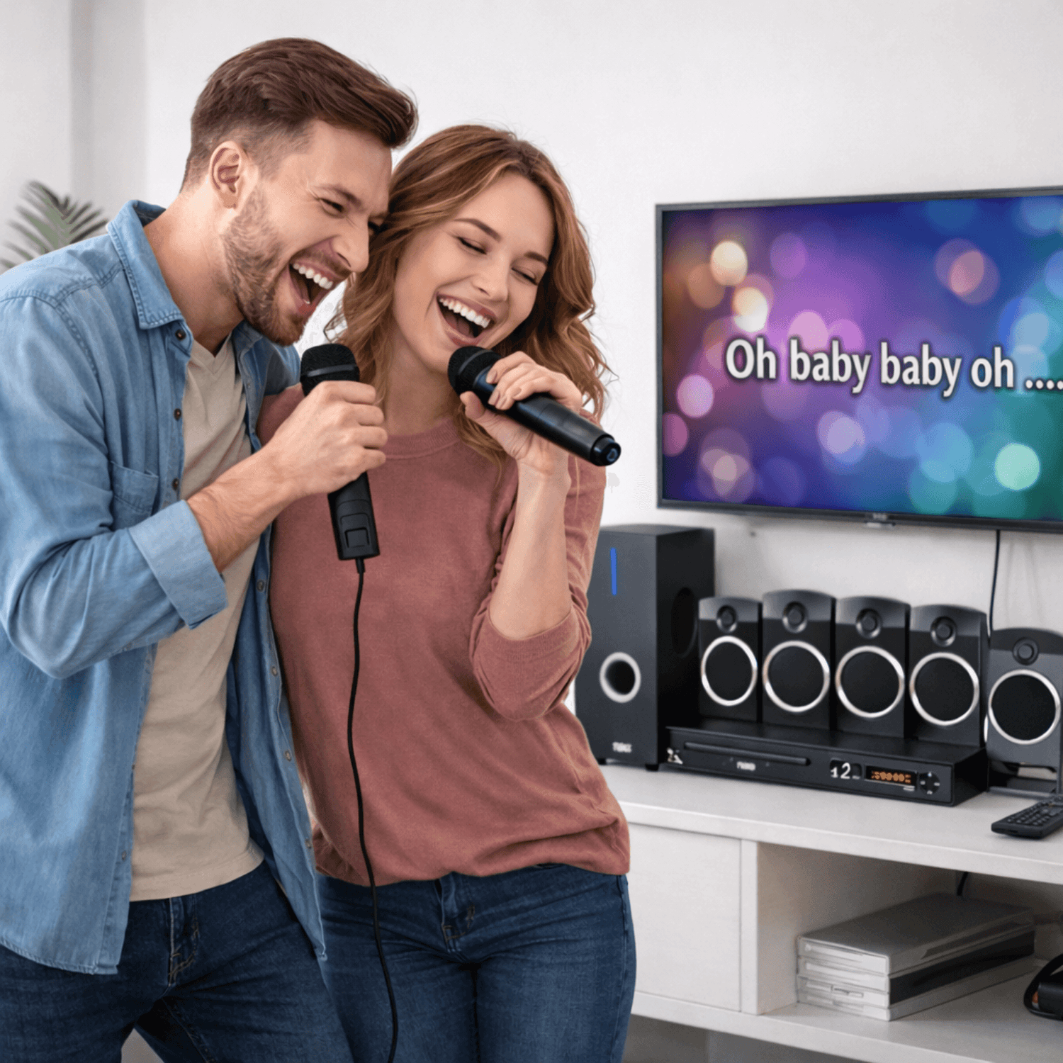 Naxa 5.1-Channel Home Theater DVD &amp; Karaoke System - Refurbished Jupiter Gear Home