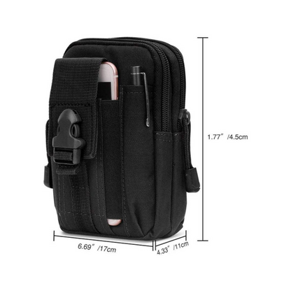 JupiterGear Tactical MOLLE Military Pouch Waist Bag for Hiking, Running and Outdoor Activities Jupiter Gear Home