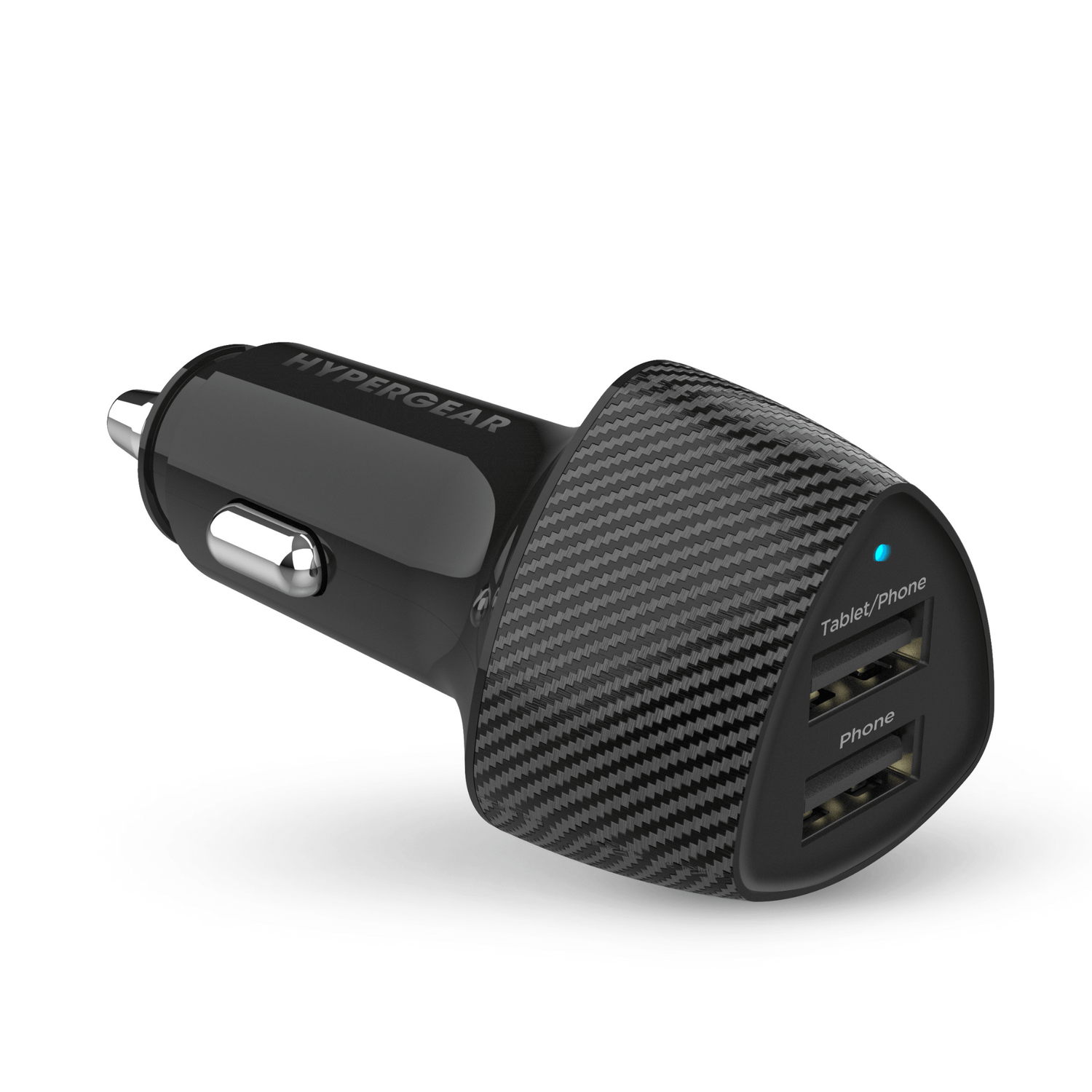 HyperGear SpeedBoost 12W USB + 5W USB Car Charger Jupiter Gear Home