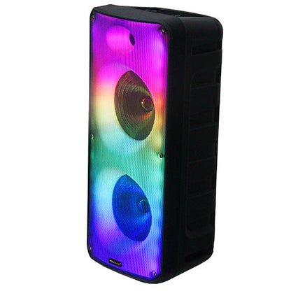 Supersonic 2 x 8" Bluetooth Speaker FIRE BOX with FM Radio and Remote Control Jupiter Gear Home