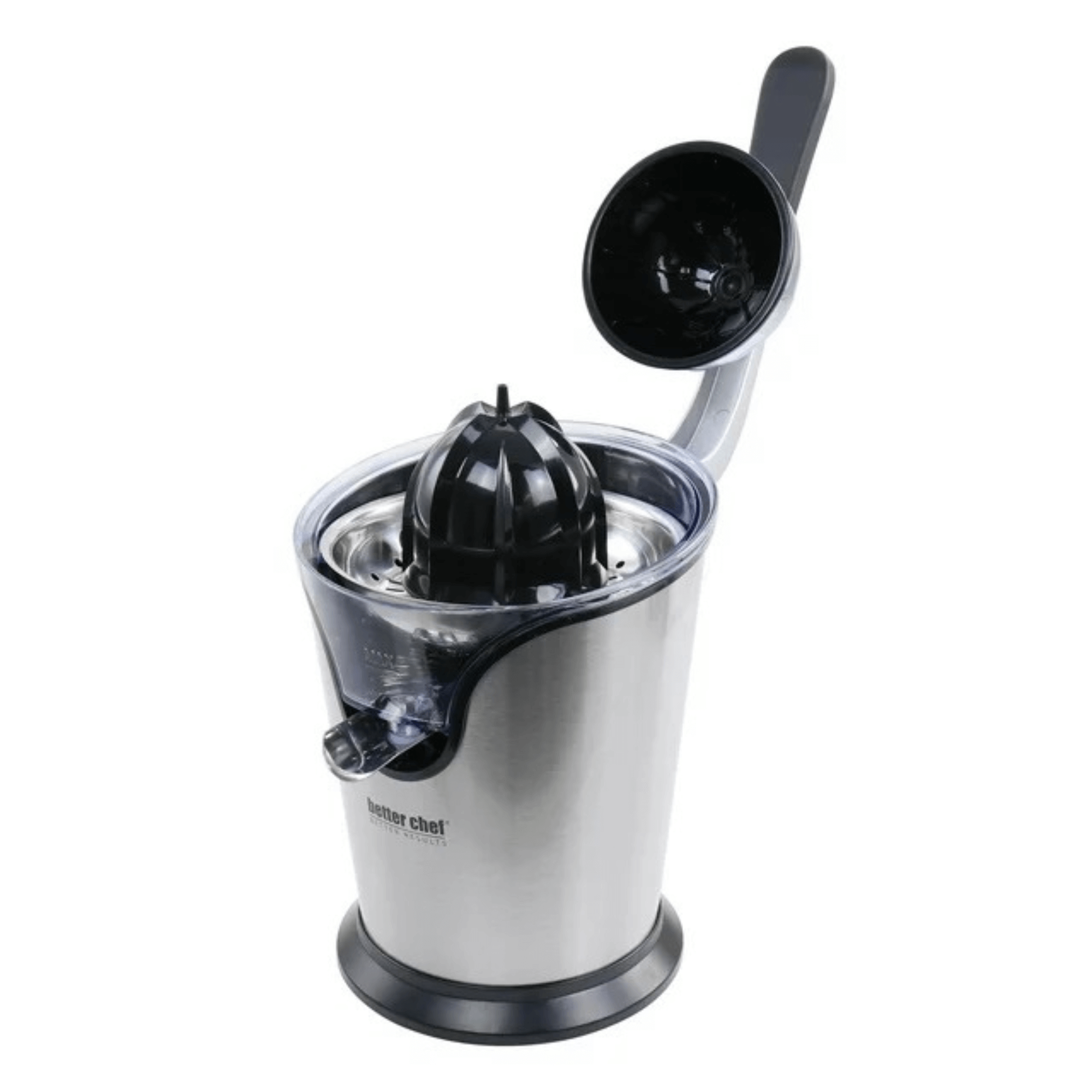 Better Chef High Power Deluxe Stainless Steel Electric Citrus Juice Press Jupiter Gear Home