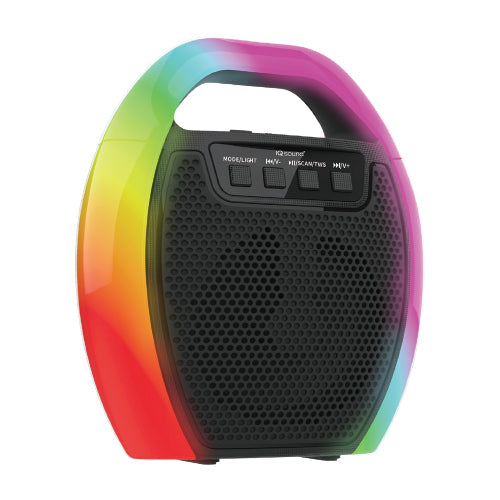 Supersonic 6.5" Portable Bluetooth Speaker with RGB Handle, FM Radio and TWS (IQ-2465RGB) Jupiter Gear Home