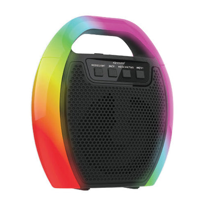 Supersonic 6.5" Portable Bluetooth Speaker with RGB Handle, FM Radio and TWS (IQ-2465RGB) Jupiter Gear Home