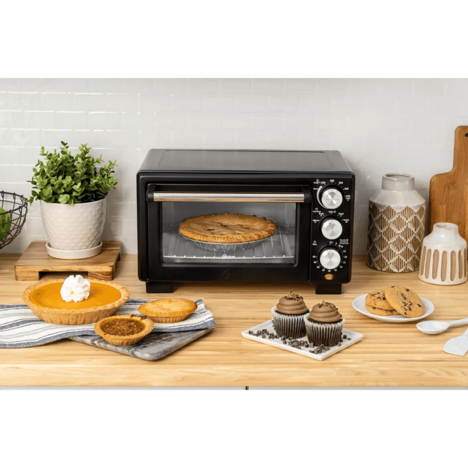 Oster Countertop Convection 4-Slice 3-Knob Toaster Oven Jupiter Gear Home