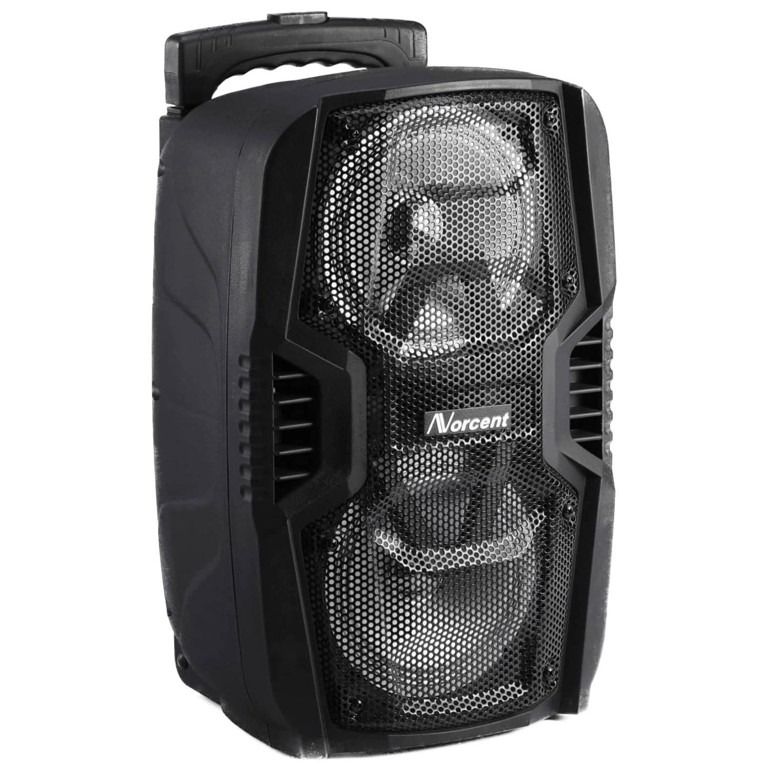 Norcent Dual 6" Tailgate Bluetooth Speaker with Multi-Colored LED Light System Jupiter Gear Home