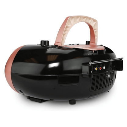 Emerson 7" Bluetooth DVD Boombox Rose Gold - Refurbished Jupiter Gear Home