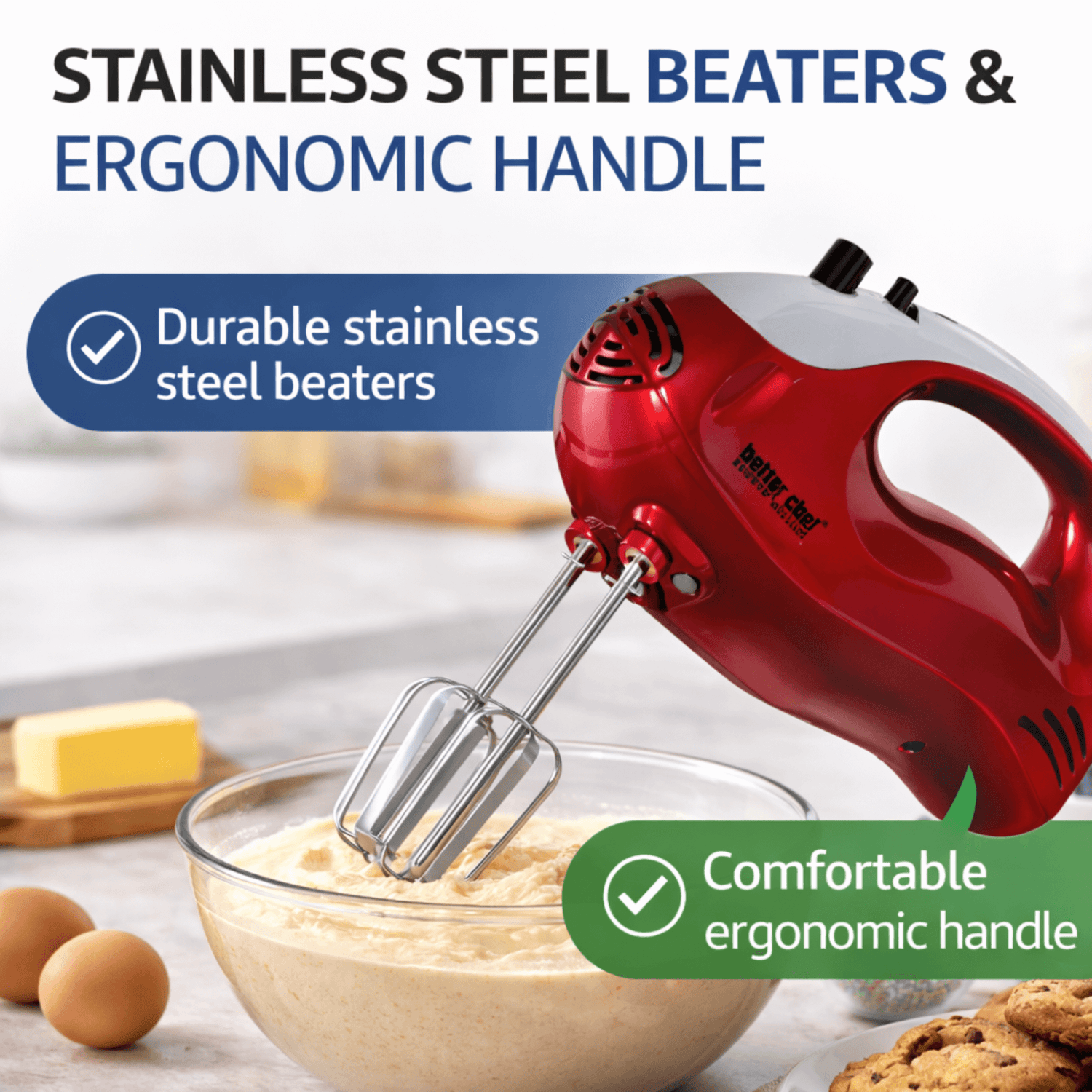 Better Chef 5-Speed Turbo Mixer Jupiter Gear Home