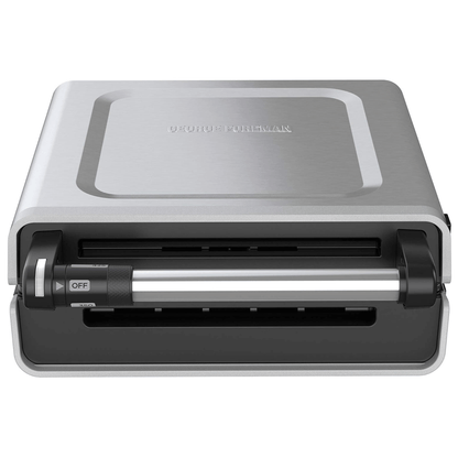 George Foreman 4-6 Serving Smokeless Select a Temp Family Sized Contact Grill - REFURBISHED Jupiter Gear Home