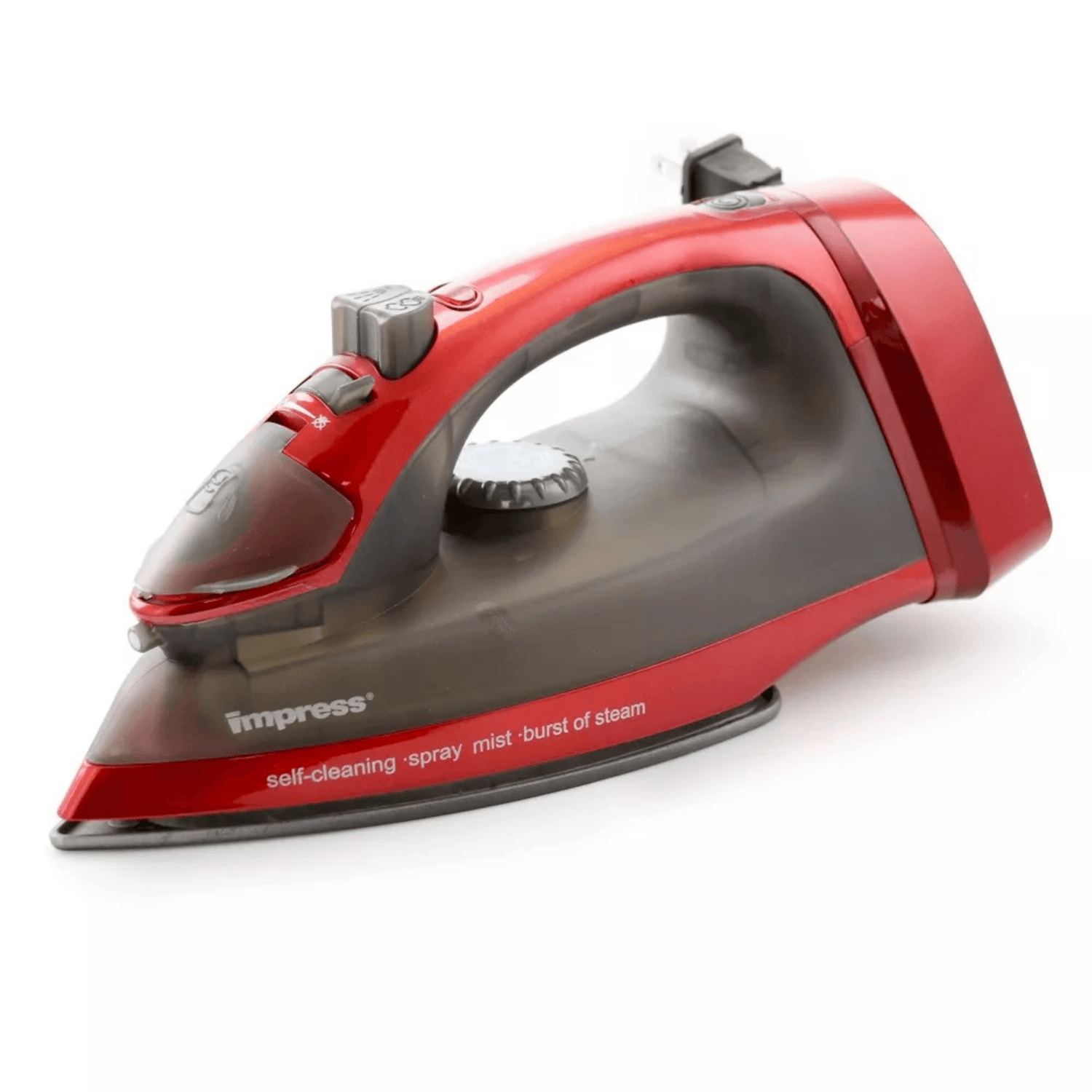 Impress Mid-Size Cord-Rewind Iron with Non-Stick Spray and Burst - REFURBISHED Jupiter Gear Home