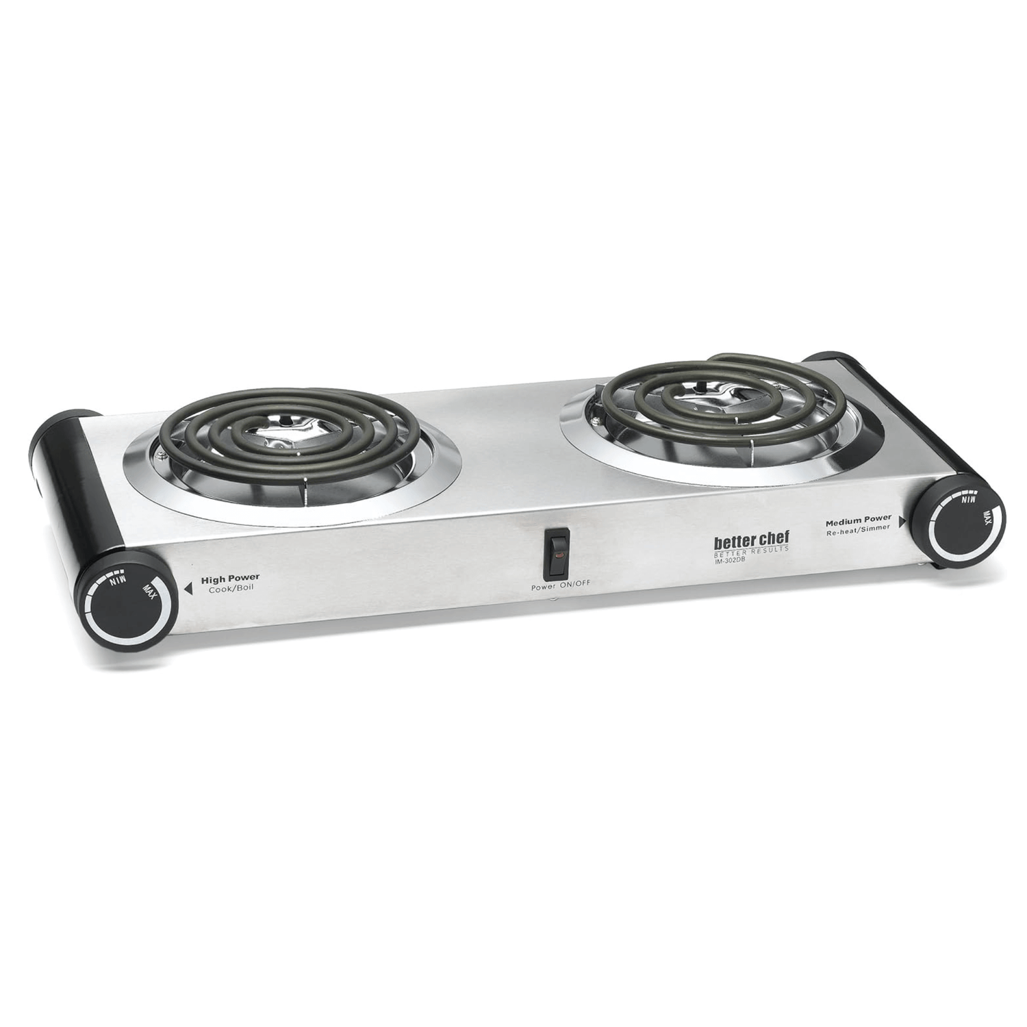 Better Chef Electric Stainless Steel Dual Buffet Double Burner Jupiter Gear Home