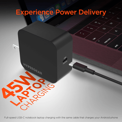 HyperGear PD45W USB-C Wall Charger Jupiter Gear Home