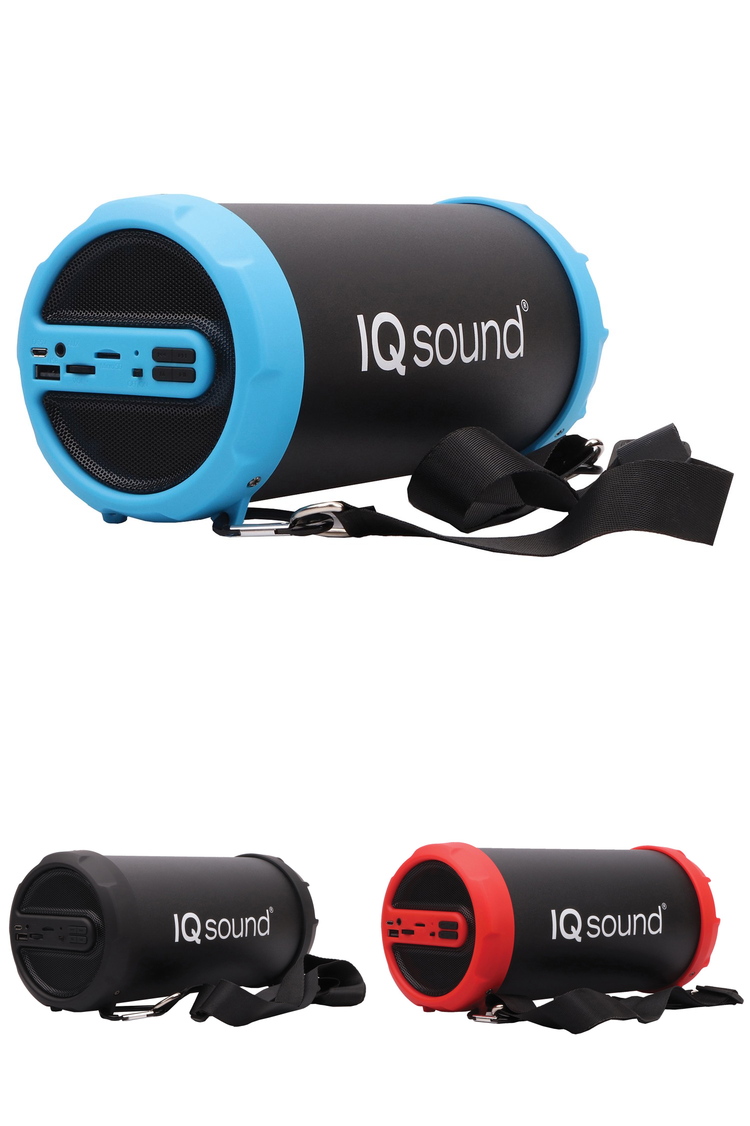 Supersonic 3" Portable Bluetooth Speaker w 10m Range, FM Radio &amp; Heavy Bass (IQ-1606BT) Jupiter Gear Home