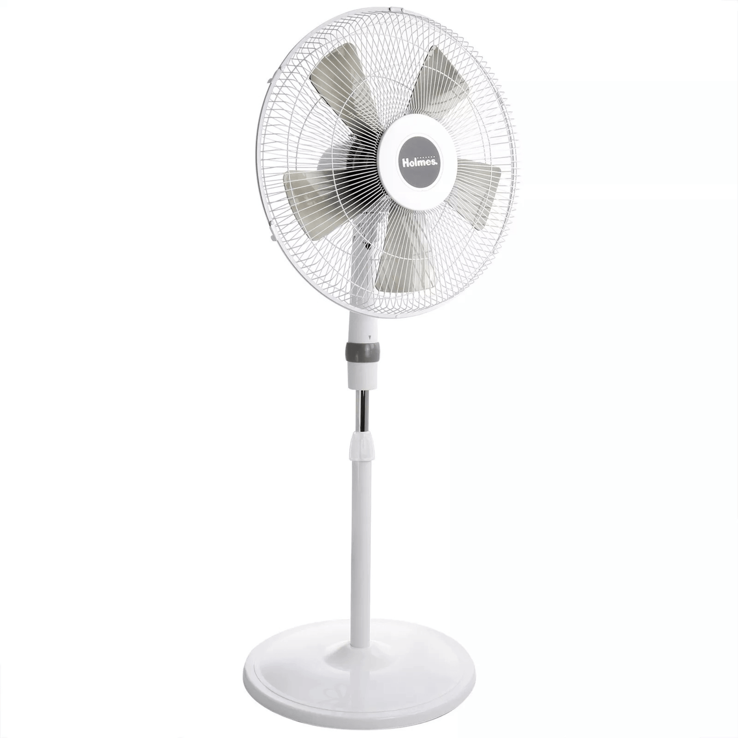 Holmes Oscillating 16" Pedestal Stand Floor Fan with Round Base Jupiter Gear Home