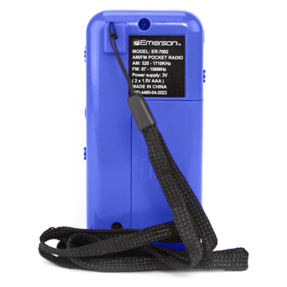 Emerson Portable AMFM Radio with Earbuds and Wide Frequency Range of Stations Jupiter Gear Home