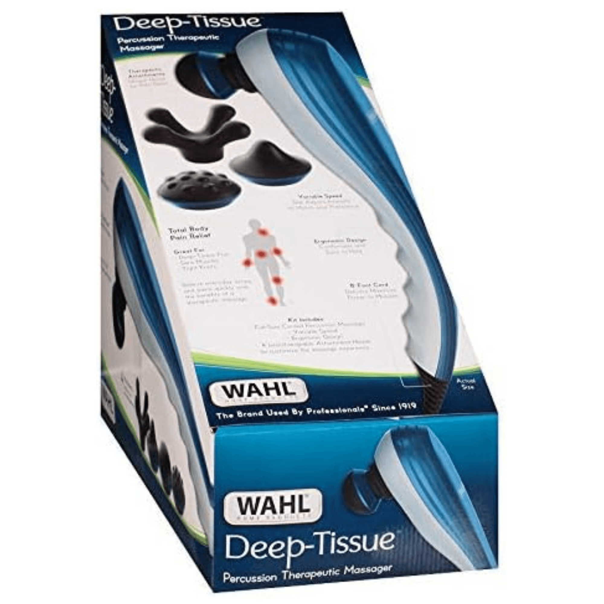 Wahl Variable-Speed Deep-Tissue Percussion Therapeutic Massager Jupiter Gear Home