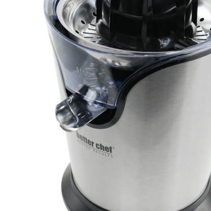 Better Chef High Power Deluxe Stainless Steel Electric Citrus Juice Press Jupiter Gear Home